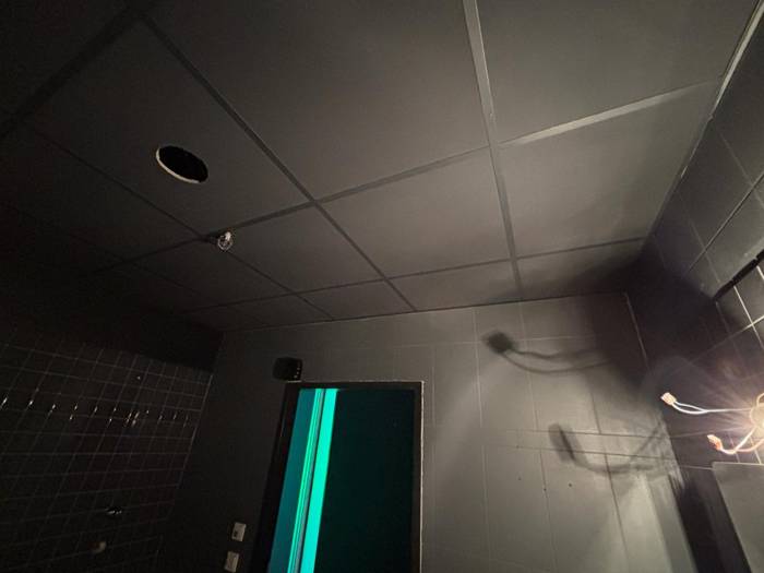 Systemdecke im Sanitärbereich
