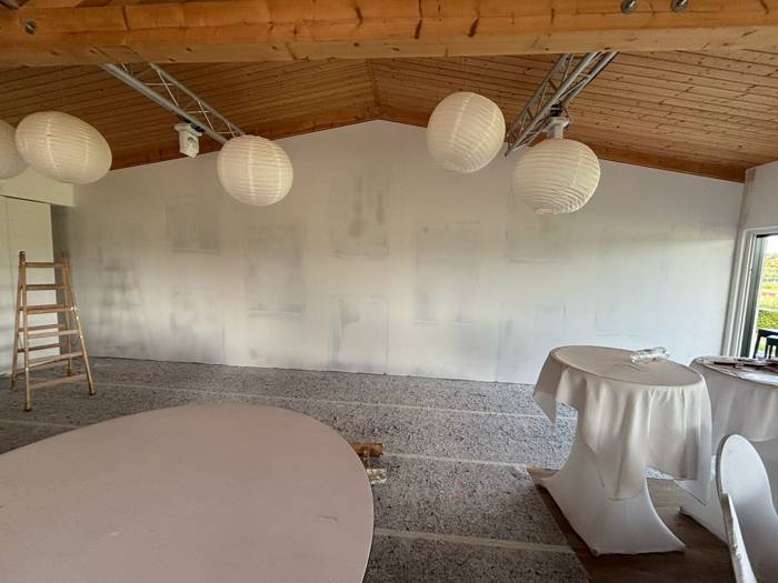 Dachsaal, fertig verkleidet